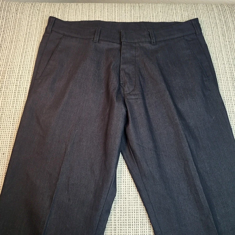 Hugo Boss Dress Pants‎ Mens 37x31 Blue McLaren Mercedes Team Flat Front F1